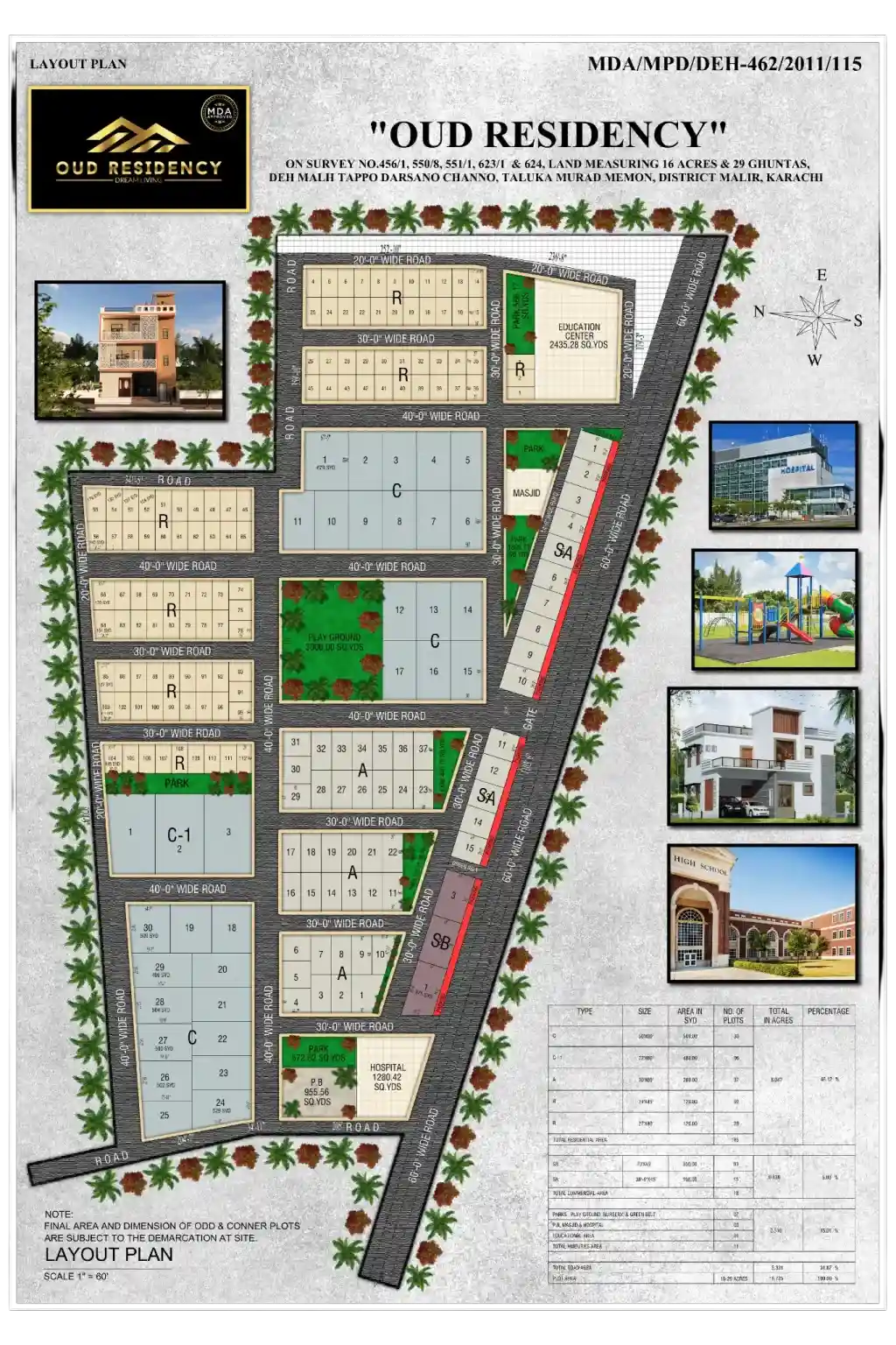 Our Residency Layout Plan